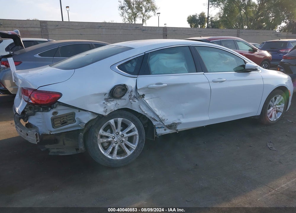 2016 CHRYSLER 200 LIMITED VIN: 1C3CCCABXGN123473