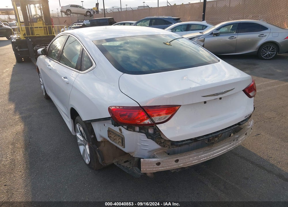 2016 CHRYSLER 200 LIMITED VIN: 1C3CCCABXGN123473