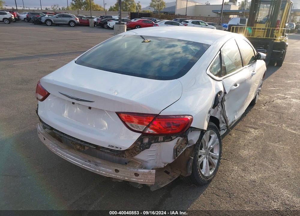 2016 CHRYSLER 200 LIMITED VIN: 1C3CCCABXGN123473