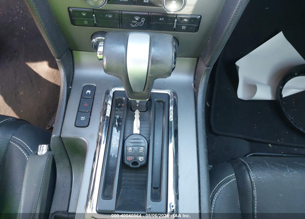 2011 FORD MUSTANG V6 PREMIUM VIN: 1ZVBP8AM4B5105860