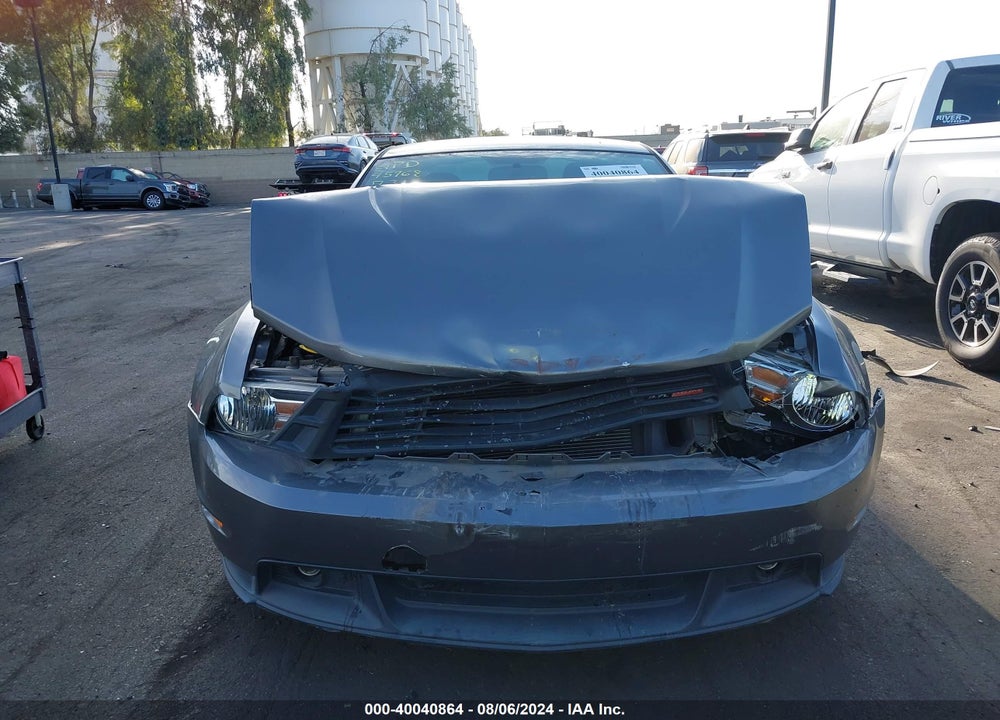 2011 FORD MUSTANG V6 PREMIUM VIN: 1ZVBP8AM4B5105860