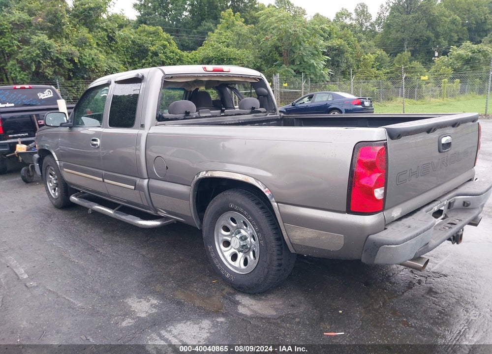 2006 CHEVROLET SILVERADO 1500 LS VIN: 1GCEC19XX6Z258999