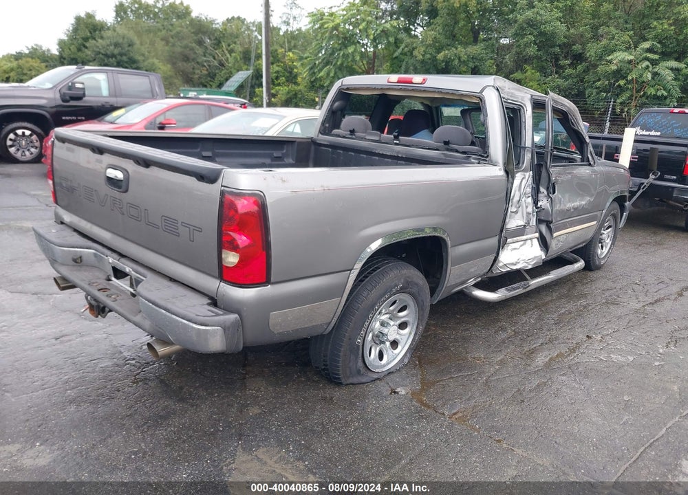 2006 CHEVROLET SILVERADO 1500 LS VIN: 1GCEC19XX6Z258999
