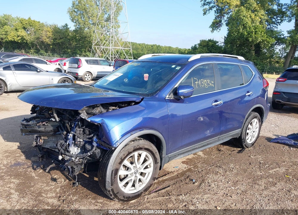 2018 NISSAN ROGUE SV VIN: KNMAT2MVXJP579214