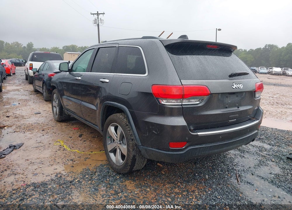 2016 JEEP GRAND CHEROKEE LIMITED VIN: 1C4RJEBG8GC418813