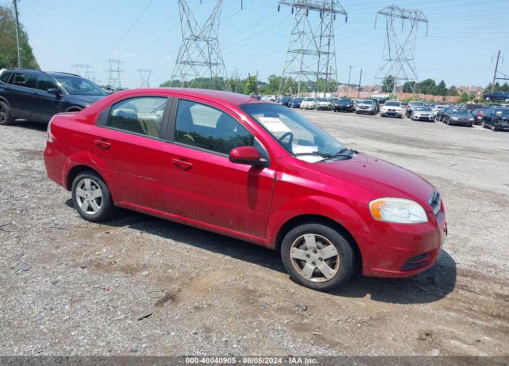 2011 CHEVROLET AVEO 1LT VIN: KL1TD5DE3BB186457