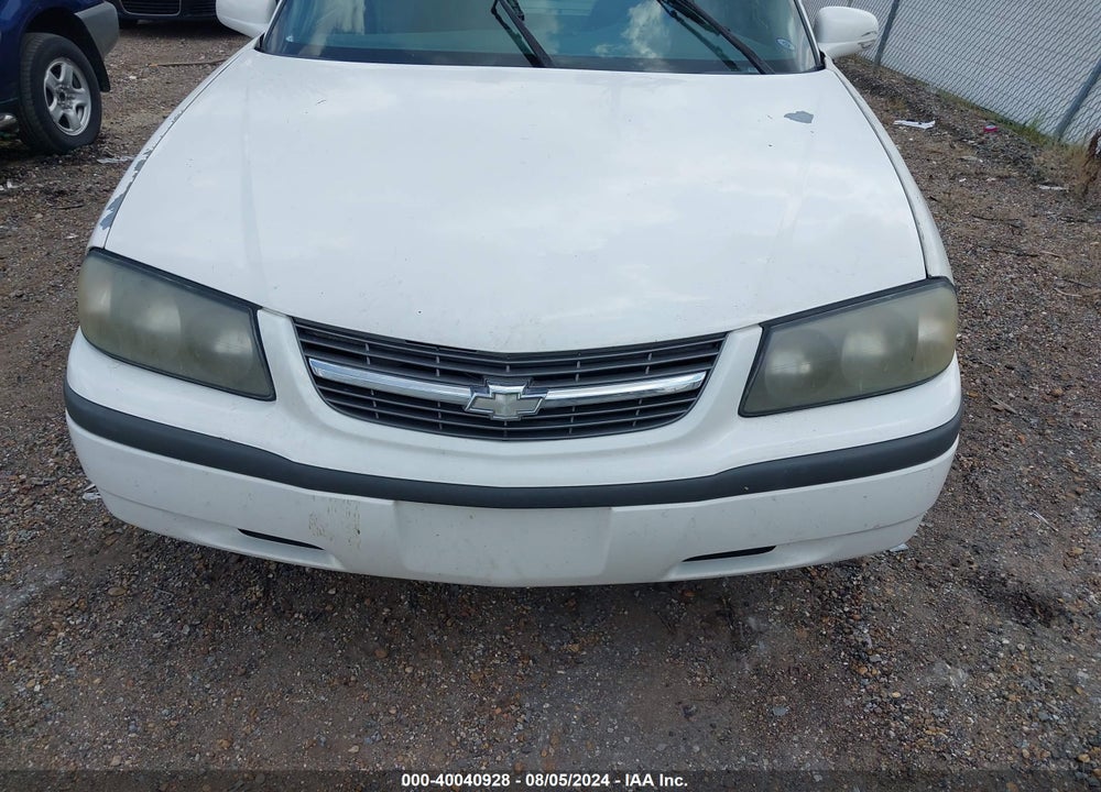 2005 CHEVROLET IMPALA POLICE VIN: 2G1WF55K759200721