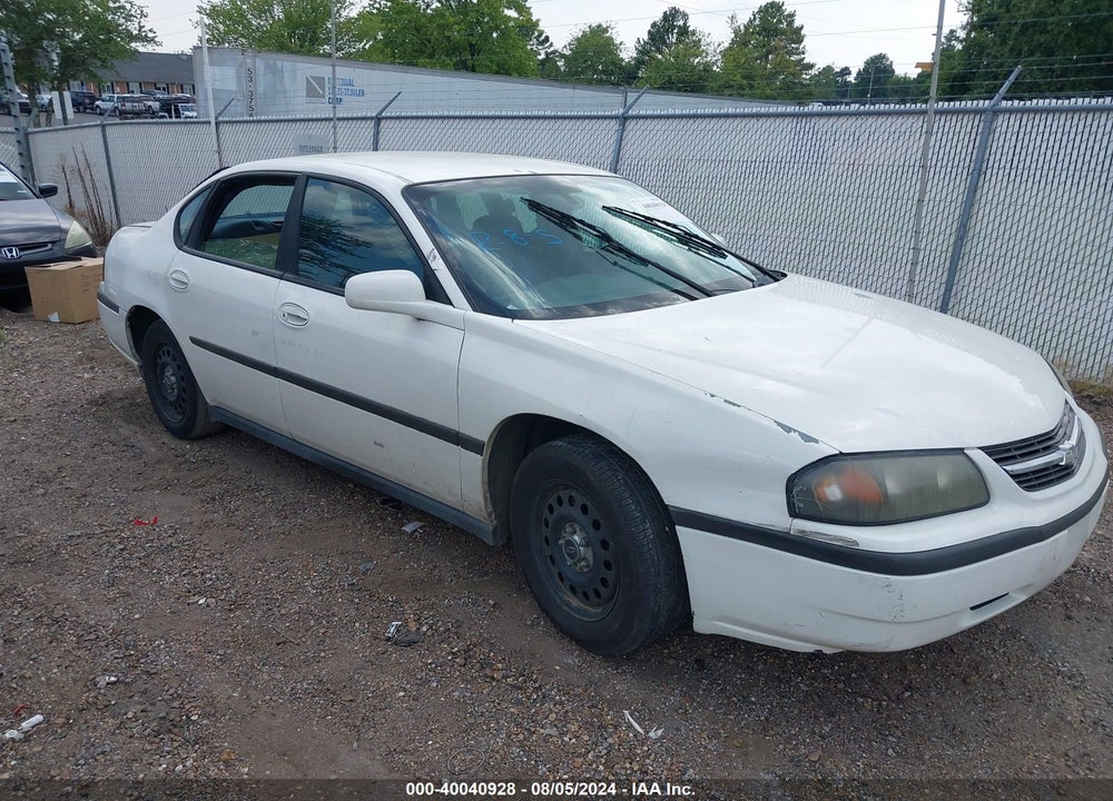 2005 CHEVROLET IMPALA POLICE VIN: 2G1WF55K759200721