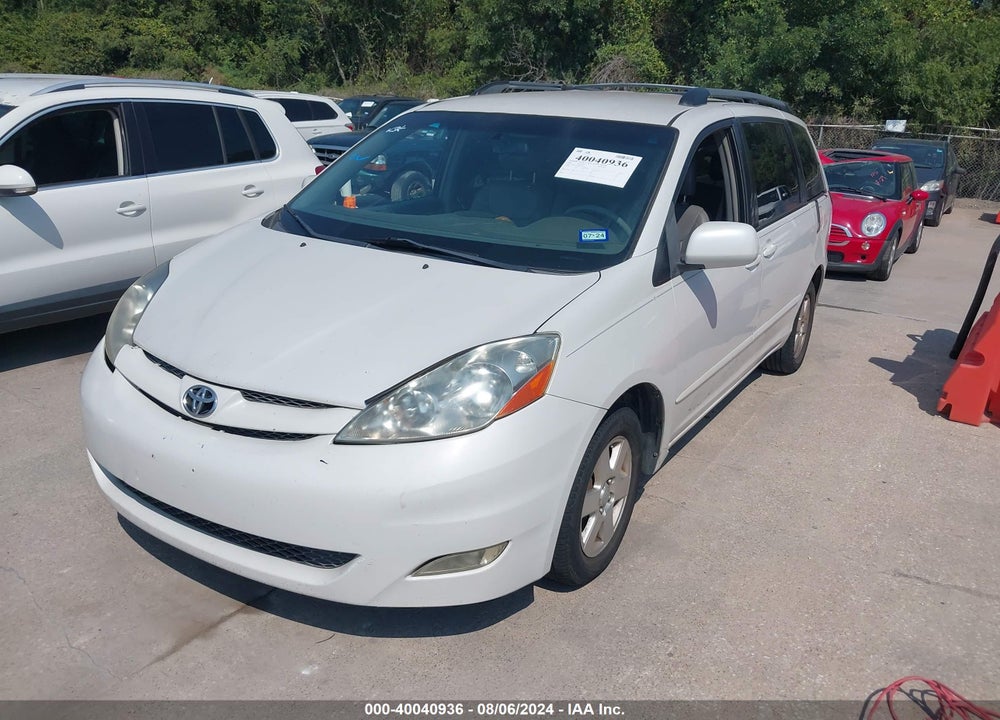 2008 TOYOTA SIENNA XLE VIN: 5TDZK22C58S163725