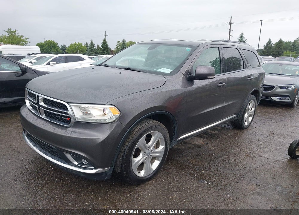 2014 DODGE DURANGO LIMITED VIN: 1C4RDJDG0EC507799