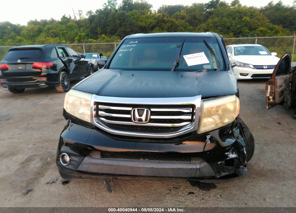 2013 HONDA PILOT EX-L VIN: 5FNYF3H51DB041215