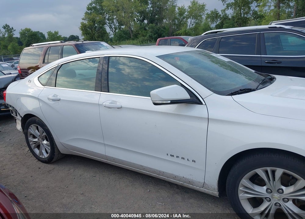 2015 CHEVROLET IMPALA 2LT VIN: 2G1125S3XF9222037