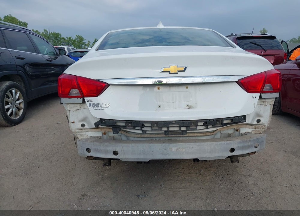2015 CHEVROLET IMPALA 2LT VIN: 2G1125S3XF9222037