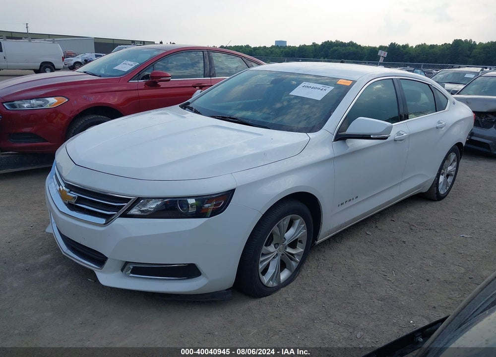 2015 CHEVROLET IMPALA 2LT VIN: 2G1125S3XF9222037