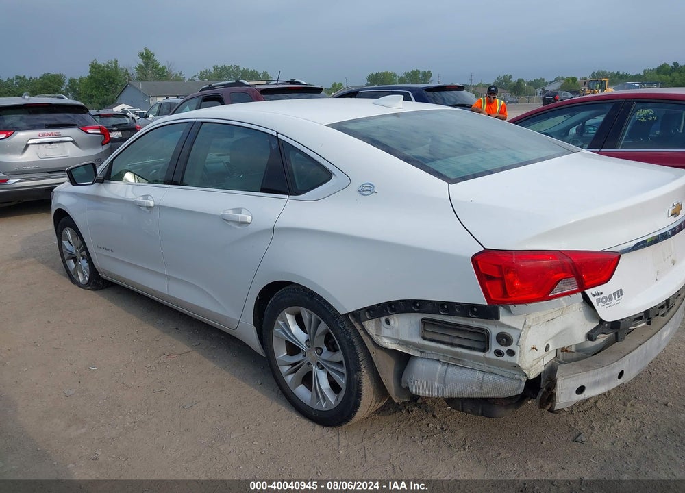 2015 CHEVROLET IMPALA 2LT VIN: 2G1125S3XF9222037