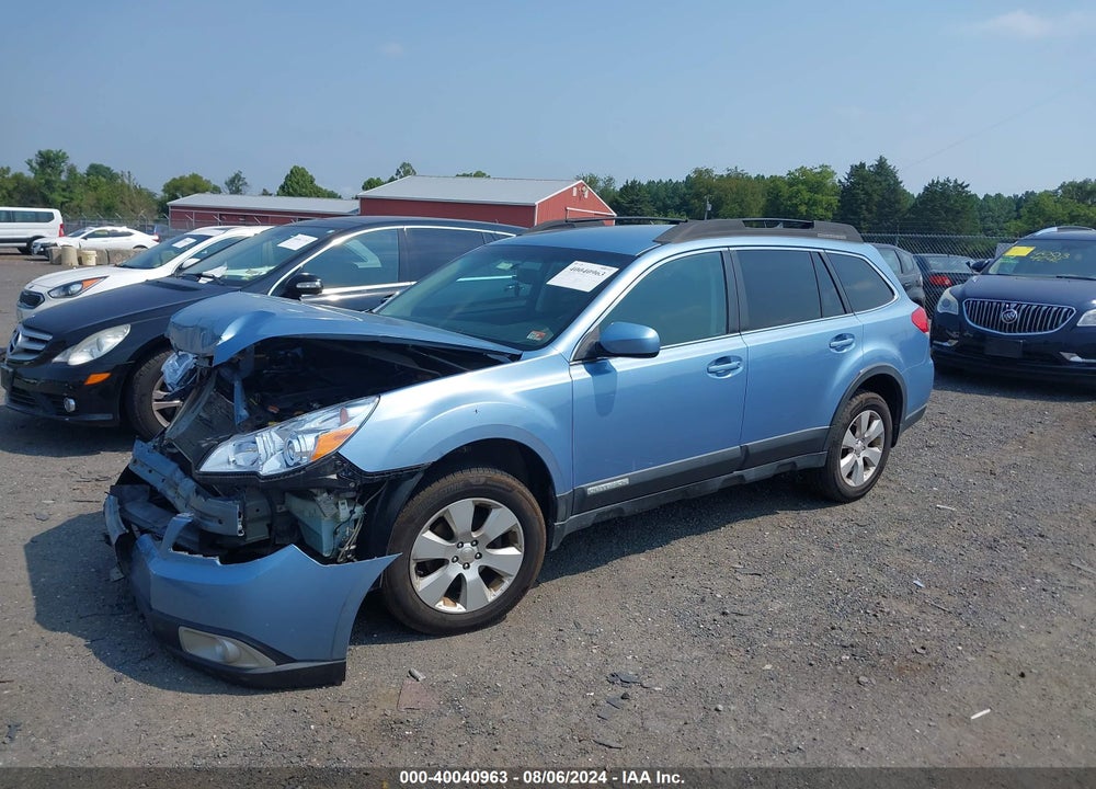 2011 SUBARU OUTBACK 2.5I PREMIUM VIN: 4S4BRBFC4B3439338