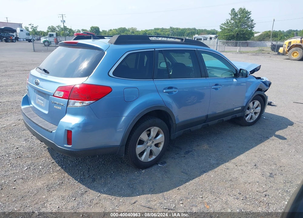 2011 SUBARU OUTBACK 2.5I PREMIUM VIN: 4S4BRBFC4B3439338