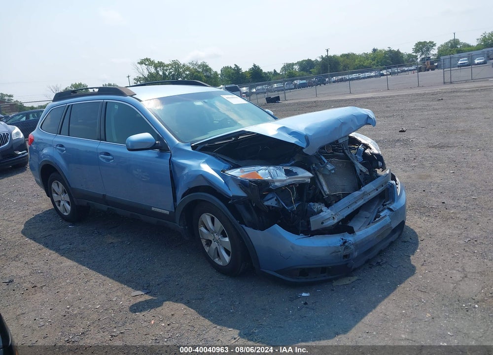 2011 SUBARU OUTBACK 2.5I PREMIUM VIN: 4S4BRBFC4B3439338