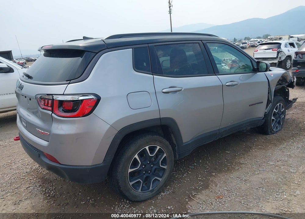 2020 JEEP COMPASS TRAILHAWK 4X4 VIN: 3C4NJDDB9LT127522