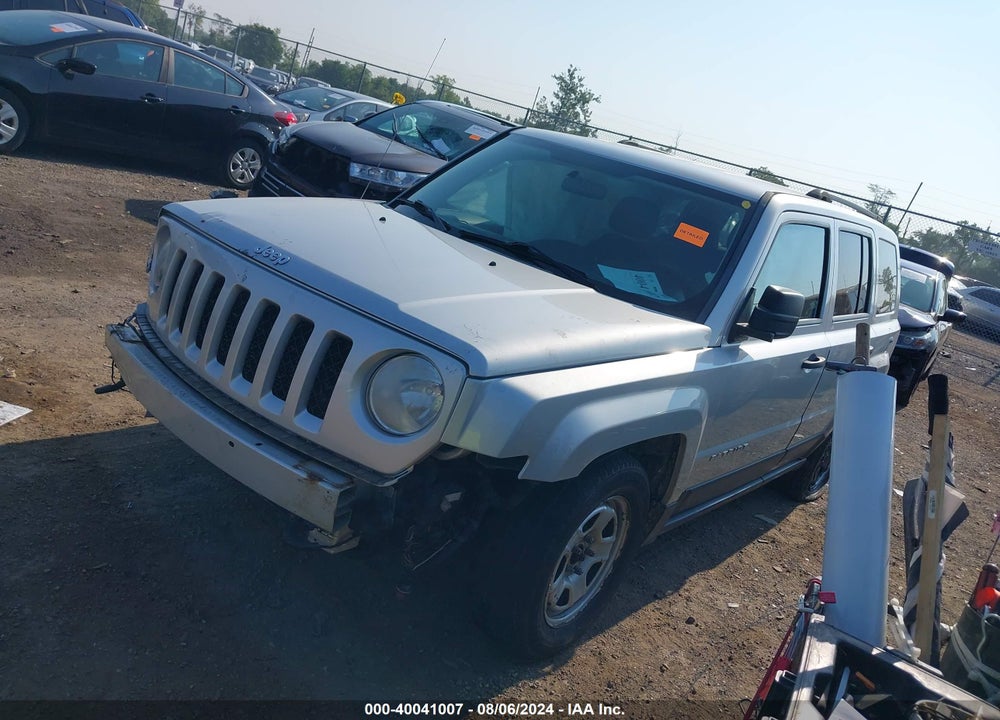 2012 JEEP PATRIOT SPORT VIN: 1C4NJRBB3CD584669