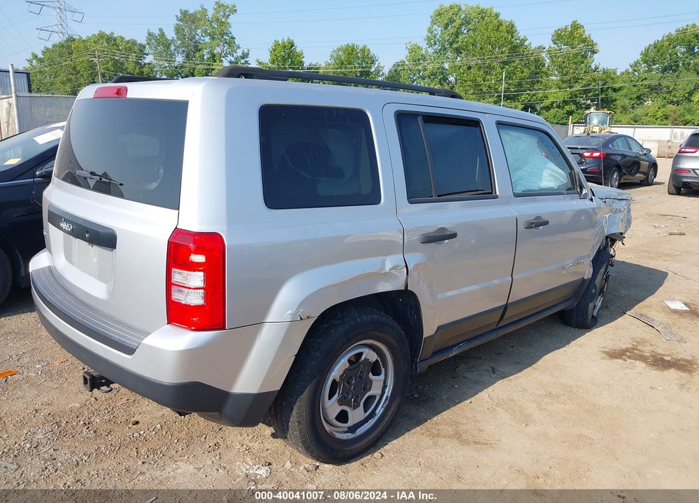 2012 JEEP PATRIOT SPORT VIN: 1C4NJRBB3CD584669