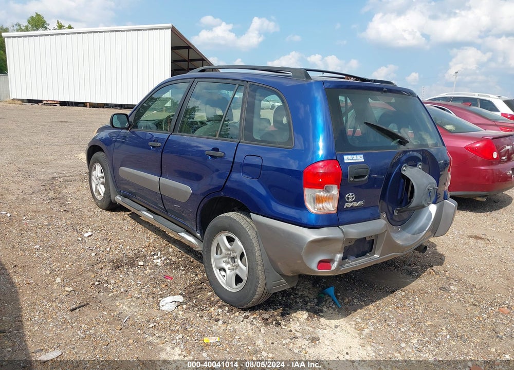 2002 TOYOTA RAV4 VIN: JTEGH20VX20044553