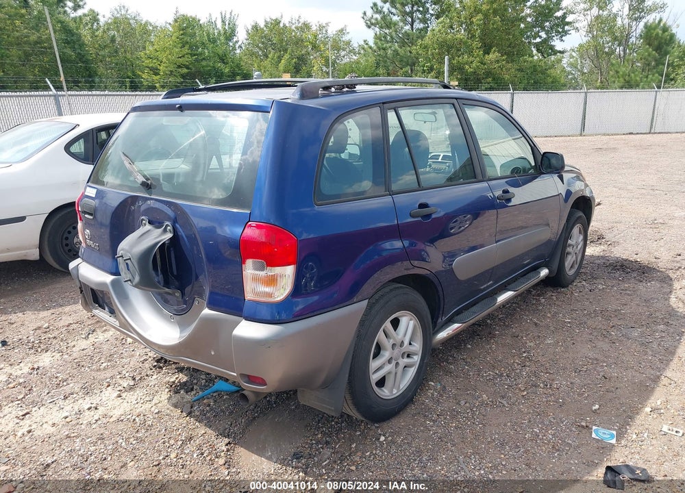 2002 TOYOTA RAV4 VIN: JTEGH20VX20044553