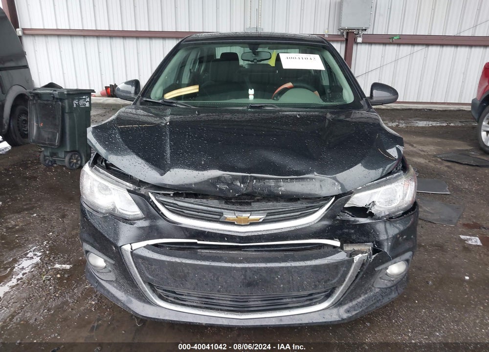 2019 CHEVROLET SONIC LT AUTO VIN: 1G1JD5SB4K4117587