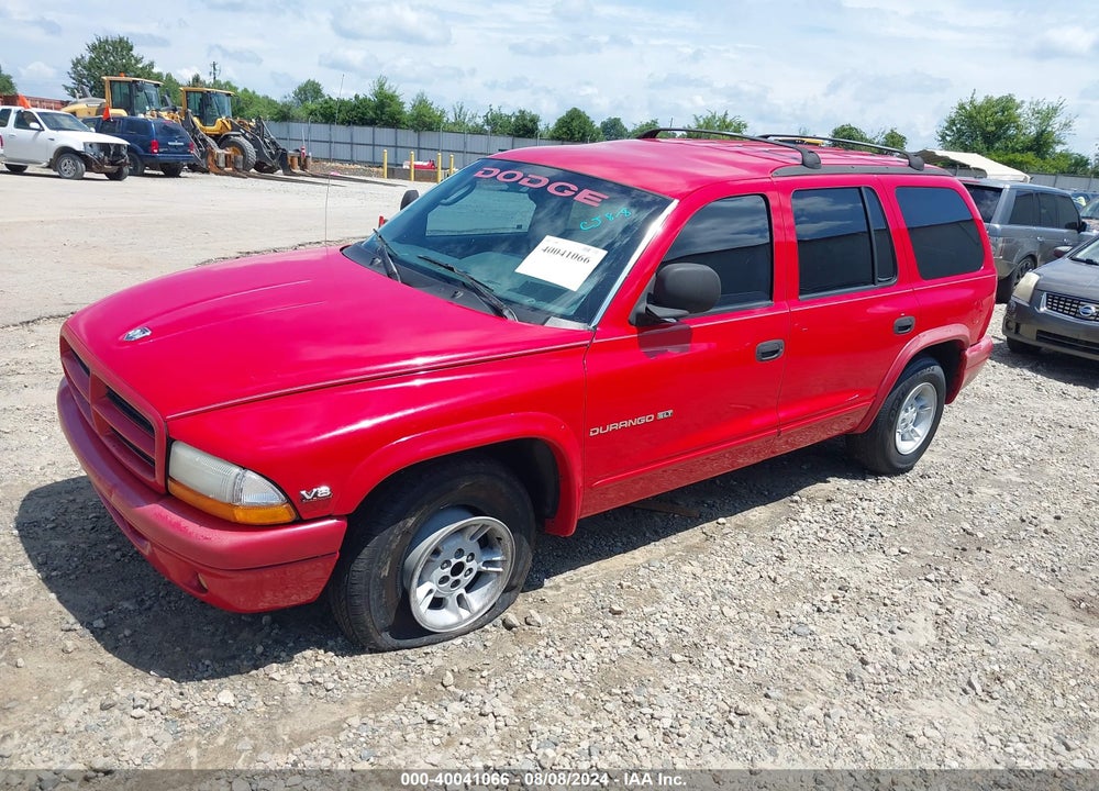 2000 DODGE DURANGO VIN: 1B4HR28Z1YF245600