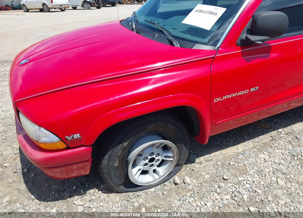 2000 DODGE DURANGO VIN: 1B4HR28Z1YF245600
