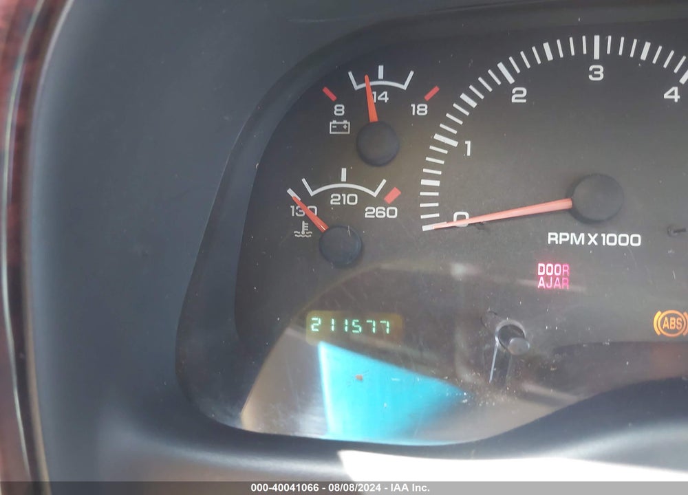 2000 DODGE DURANGO VIN: 1B4HR28Z1YF245600