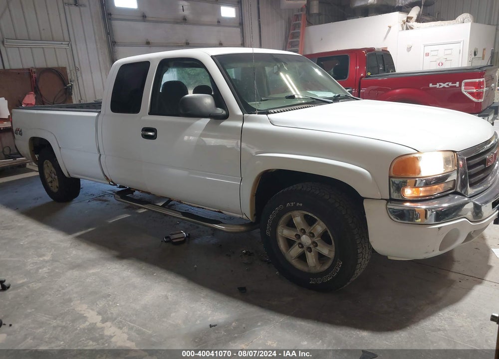 2006 GMC SIERRA 1500 WORK TRUCK VIN: 1GTEK19Z06E187470