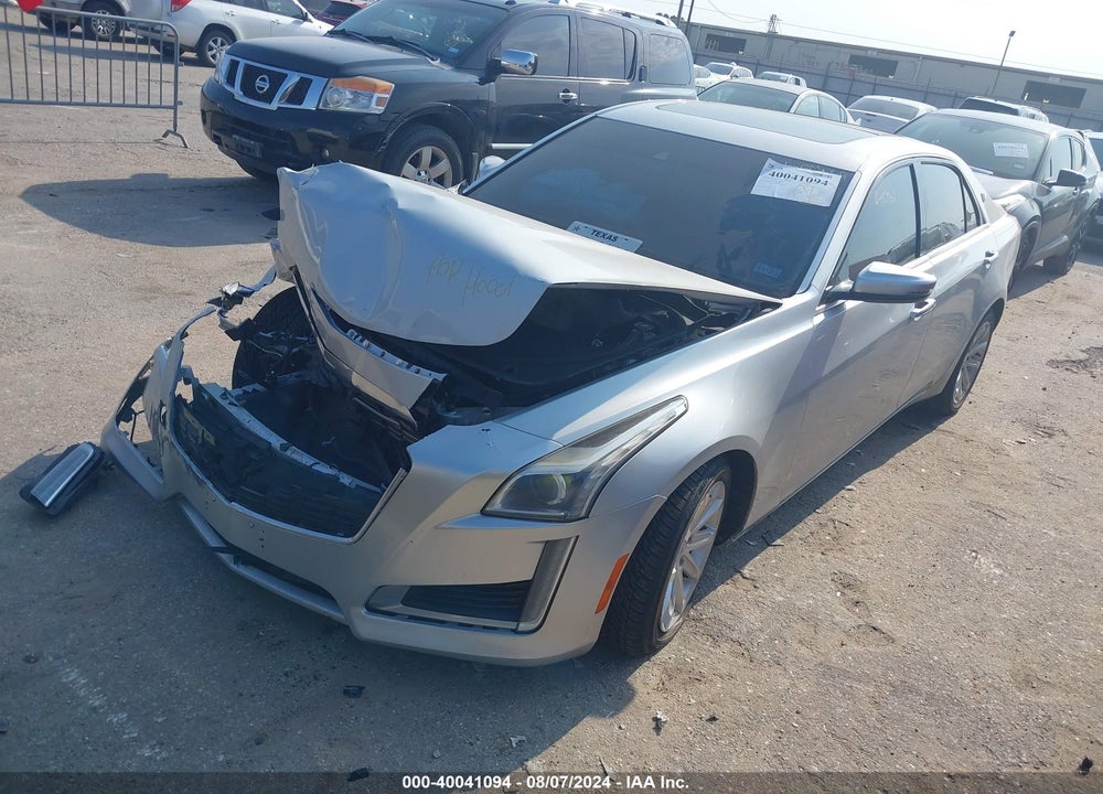 2014 CADILLAC CTS LUXURY VIN: 1G6AR5S3XE0180628