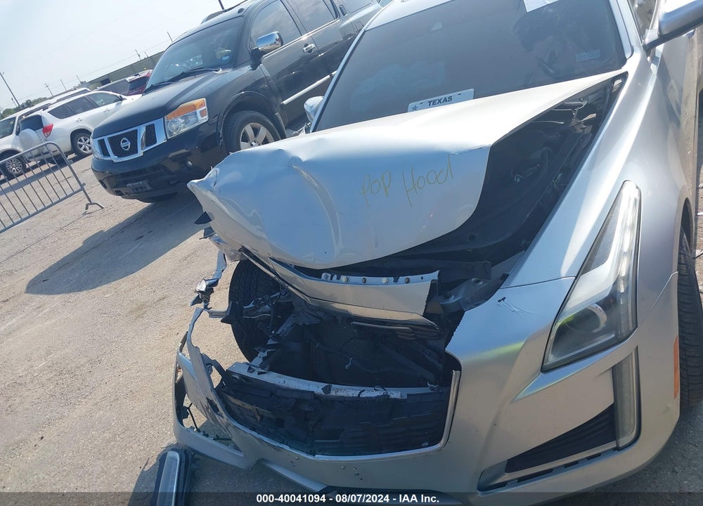 2014 CADILLAC CTS LUXURY VIN: 1G6AR5S3XE0180628