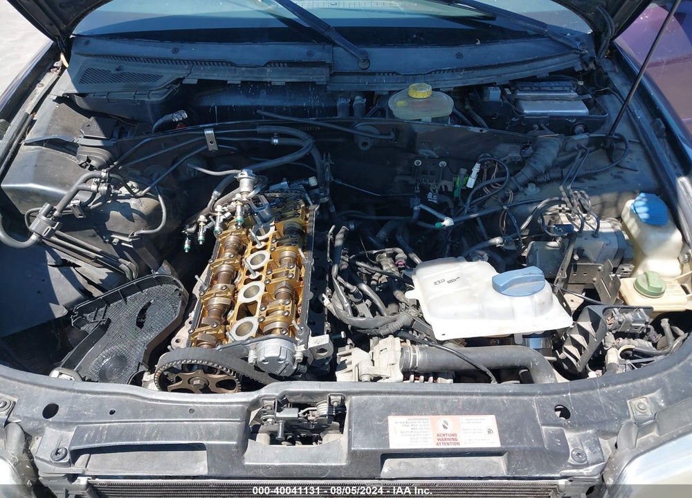 2001 AUDI A4 1.8 T VIN: WAUDC68D91A123372