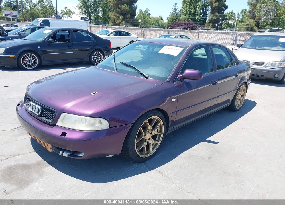 2001 AUDI A4 1.8 T VIN: WAUDC68D91A123372