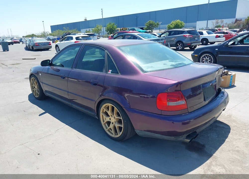 2001 AUDI A4 1.8 T VIN: WAUDC68D91A123372