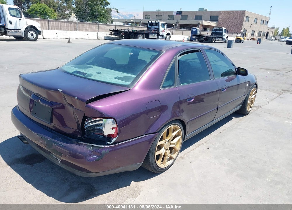 2001 AUDI A4 1.8 T VIN: WAUDC68D91A123372