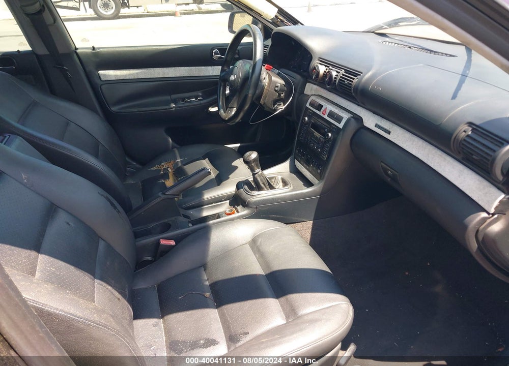 2001 AUDI A4 1.8 T VIN: WAUDC68D91A123372