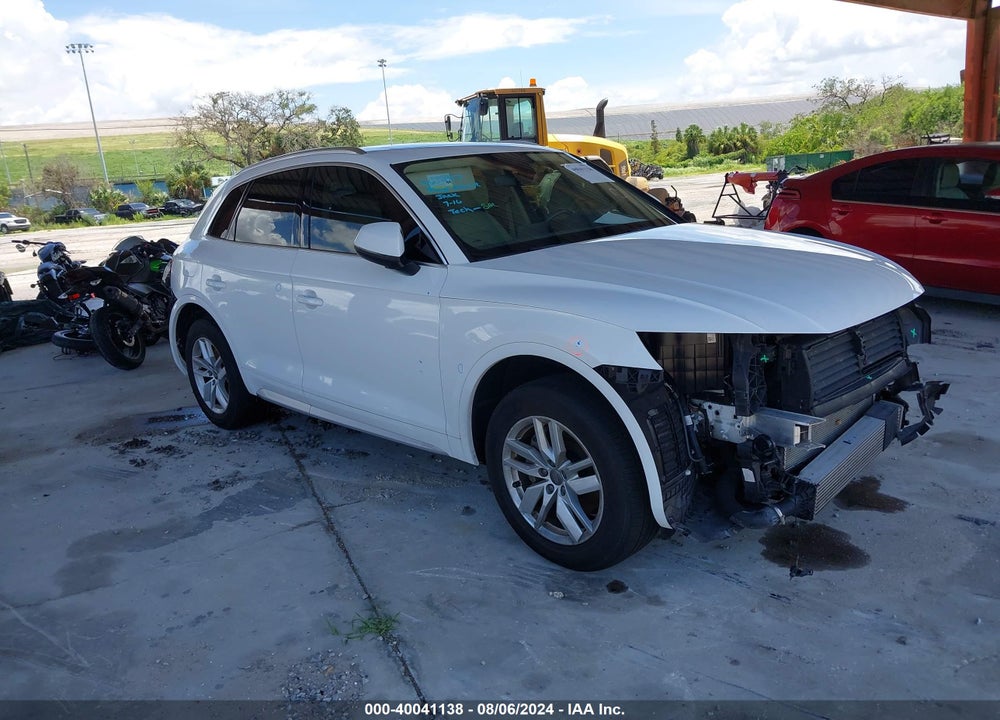 2020 AUDI Q5 PREMIUM 45 TFSI QUATTRO S TRONIC VIN: WA1ANAFY9L2065621