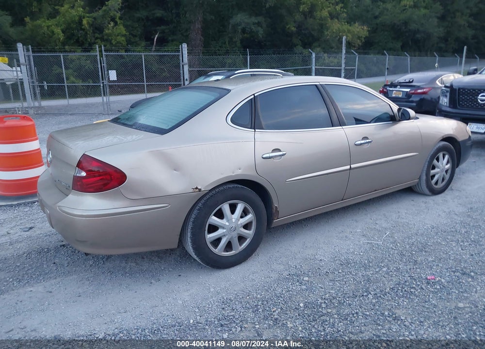 2005 BUICK LACROSSE CXL VIN: 2G4WD532251221289