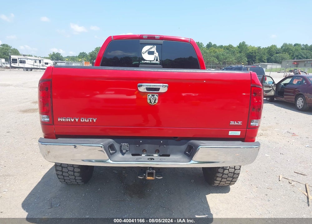 2005 DODGE RAM 2500 SLT/LARAMIE VIN: 3D7KS28C75G846101