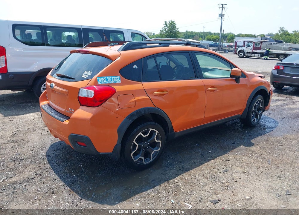 2014 SUBARU XV CROSSTREK 2.0I PREMIUM VIN: JF2GPACC6E8260967