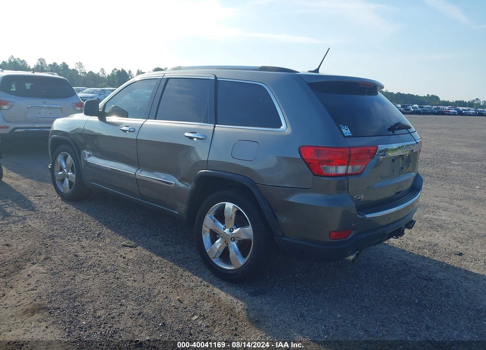 2011 JEEP GRAND CHEROKEE OVERLAND VIN: 1J4RS6GT9BC647996