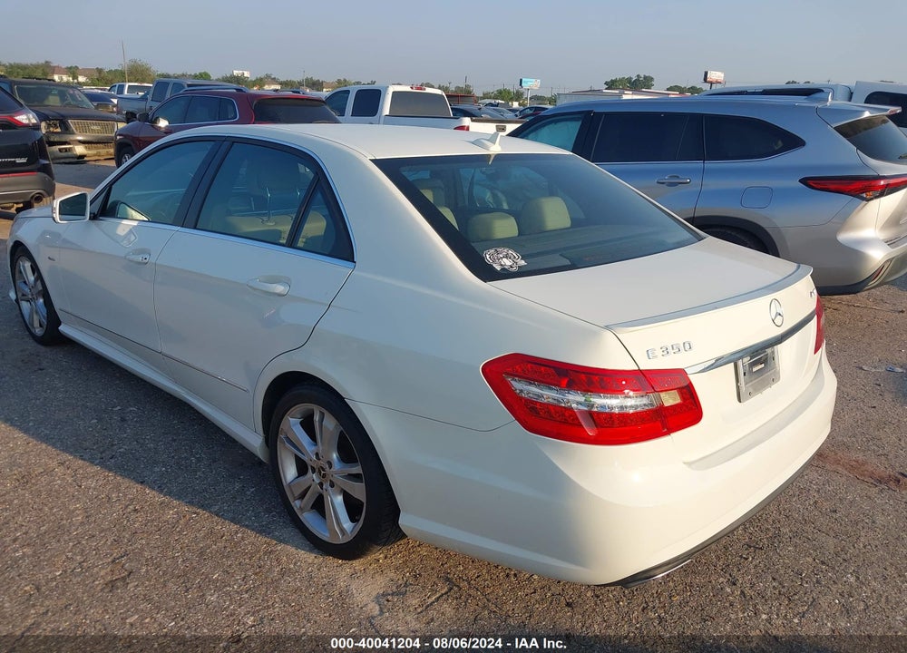 2012 MERCEDES-BENZ E 350 4MATIC VIN: WDDHF8JB1CA640352