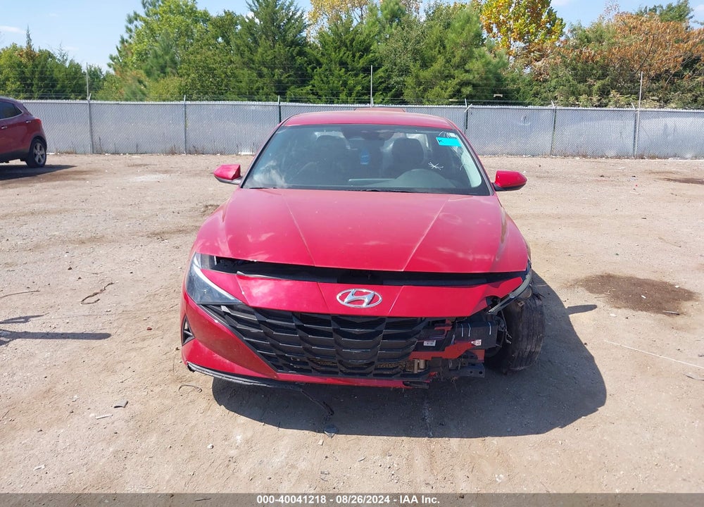 2023 HYUNDAI ELANTRA HYBRID BLUE VIN: KMHLM4AJ5PU042498
