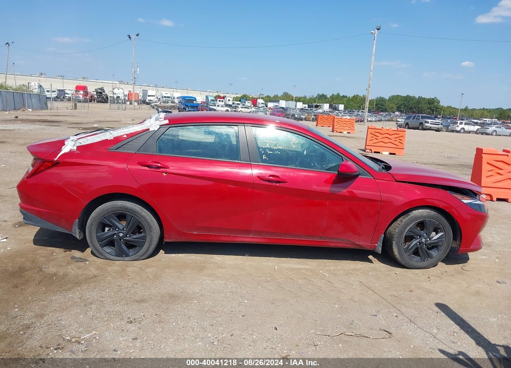 2023 HYUNDAI ELANTRA HYBRID BLUE VIN: KMHLM4AJ5PU042498