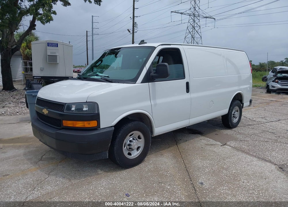 2019 CHEVROLET EXPRESS 2500 WORK VAN VIN: 1GCWGAFPXK1143292