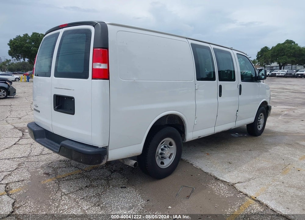 2019 CHEVROLET EXPRESS 2500 WORK VAN VIN: 1GCWGAFPXK1143292
