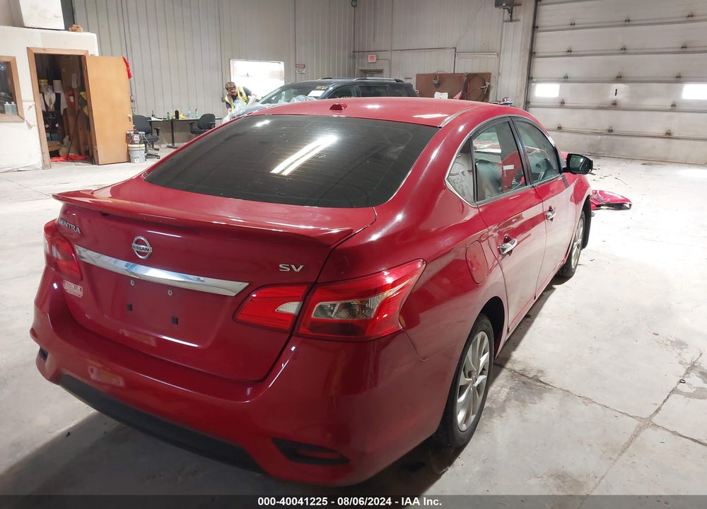 2018 NISSAN SENTRA SV VIN: 3N1AB7AP2JL617264